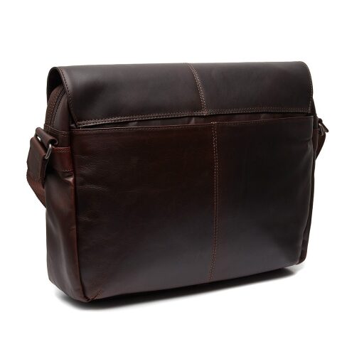 The Chesterfield Brand Kožená crossbody taška na notebook C48.055201 Richard hnedá zadná strana