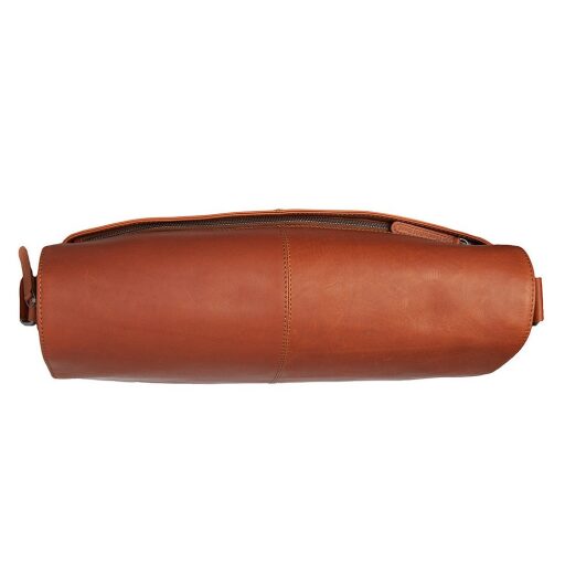 Pánska kožená crossbody taška na notebook Richard The Chesterfield Brand C48.055231 koňaková horný náhľad