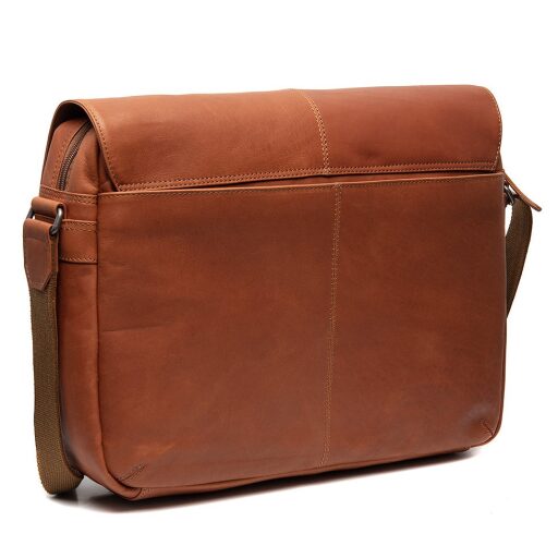 Pánska kožená taška na notebook značky The Chesterfield Brand Richard C48.055231 koňaková zadná strana