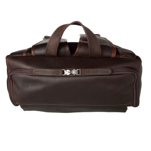 The Chesterfield Brand Kožený batoh na notebook Rich C58.015701 hnedý horný náhľad