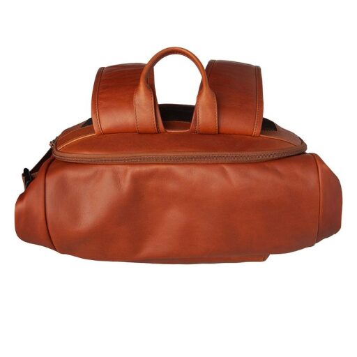The Chesterfield Brand Roll top kožený batoh na notebook Remo C58.071331 koňakový náhľad zhora