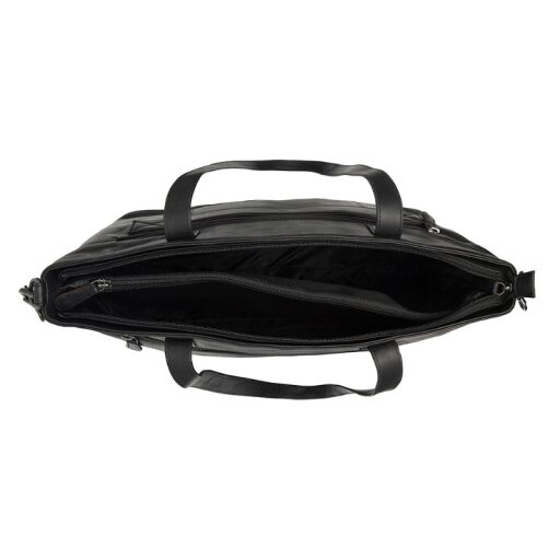 The Chesterfield Brand Kožená shopper kabelka na notebook 14" Osira C38.022600 čierna horný pohľad