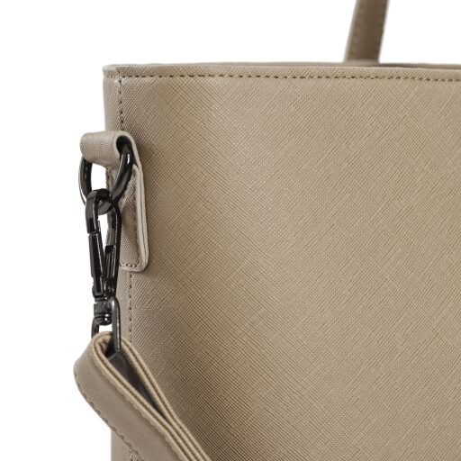 DANIEL RAY veľká shopper kabelka na notebook 15,6" Lithgow DR18.1619.06 smotanová detail