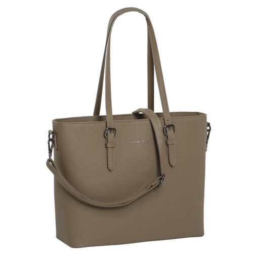 DANIEL RAY Veľká shopper kabelka na notebook 15,6" Lithgow DR18.1619.39 béžová