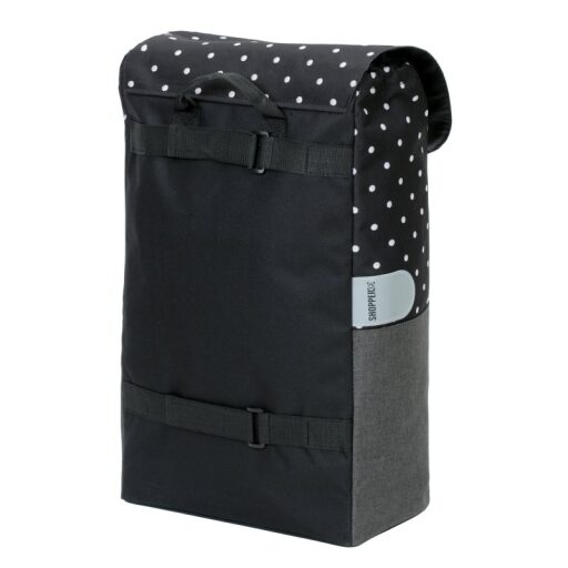 Andersen Nákupná taška na kolieskach - schodolezec SCALA SHOPPER TREPPENSTEIGER® DUKO 119-203-80 čierna s bodkami