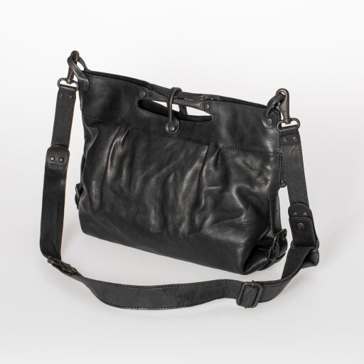 Mrs. Muffin 40301-0 aunts&uncles Grandma´s Luxury Club dámska crossbody kabelka čierna - zadná strana