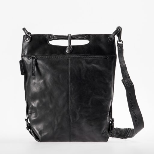Mrs. Pancake 40302-0 aunts & uncles Grandma´s Luxury Club dámska crossbody kabelka A4 čierna - zadná strana