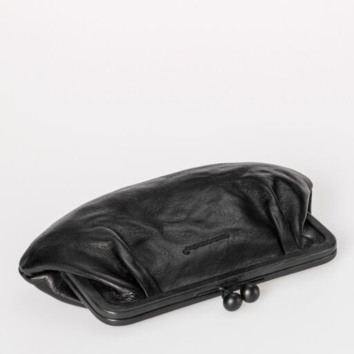 aunts & uncles Grandma´s Luxury Club ROSE 42213-0 black smoke kožené psaníčko clutch čierne
