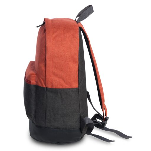 Viacúčelový batoh Bench Classic 64150-1715 šedo-oranžový - bočný pohľad