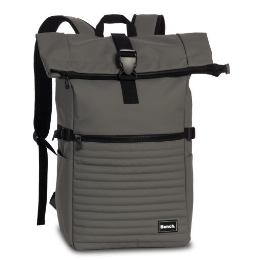 Bench Rolovací batoh na notebook 17″ Hydro quilted roll-top 64188-1700 sivý