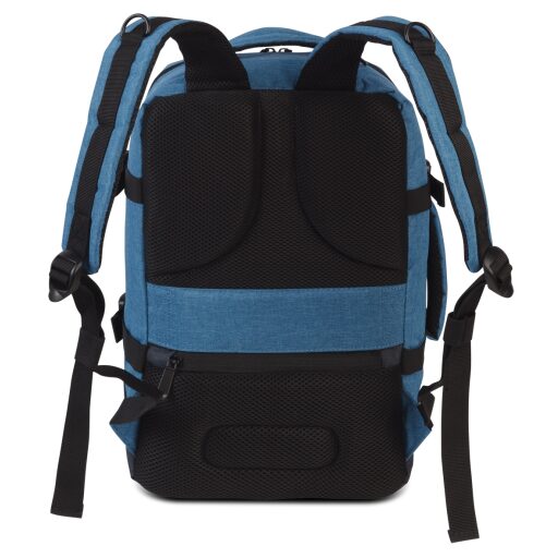 BestWay Cestovný batoh 40x25x20 cm Cabin Pro Small 40290-5300 modrý chrbtové popruhy
