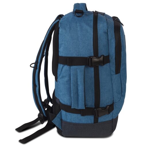 BestWay Cestovný batoh 40x25x20 cm Cabin Pro Small 40290-5300 modrý bočný pohľad
