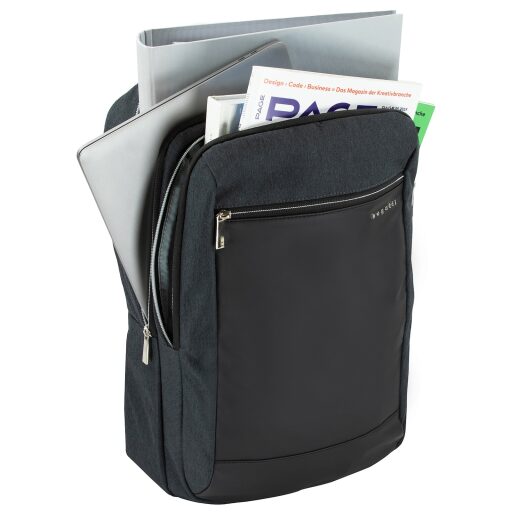 Bugatti Business batoh na notebook Sera 49630013 čierna/antracit