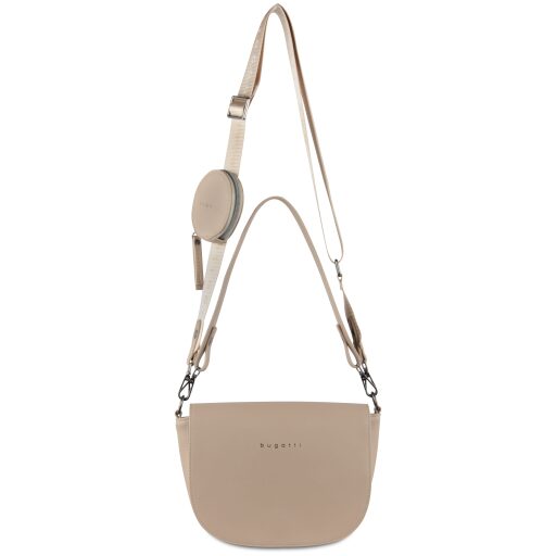 Bugatti Crossbody kabelka ALMATA 49665854 piesková
