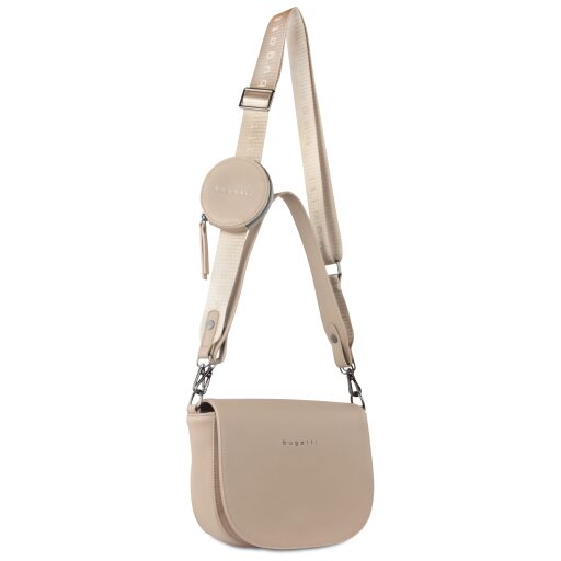 Bugatti Crossbody kabelka ALMATA 49665854 piesková