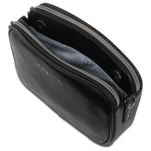 Bugatti Crossbody kabelka cez plece ALMATA  49665401 čierna