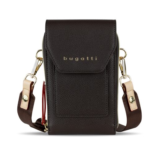 Bugatti Dámska crossbody kabelka ELLA 49663602 tmavo hnedá