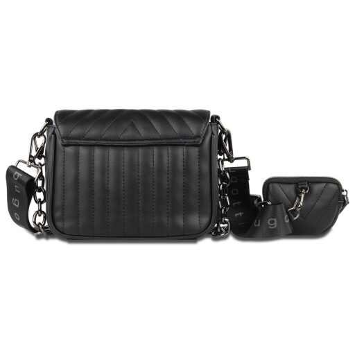 Bugatti Dámska crossbody kabelka s peňaženkou 2v1 SIRA 49332001 čierna