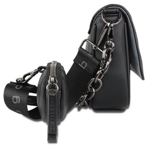 Bugatti Dámska crossbody kabelka s peňaženkou 2v1 SIRA 49332001 čierna