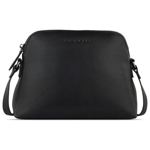Bugatti Dámska kožená kabelka Bella Small Shoulder Bag 49480101 čierna