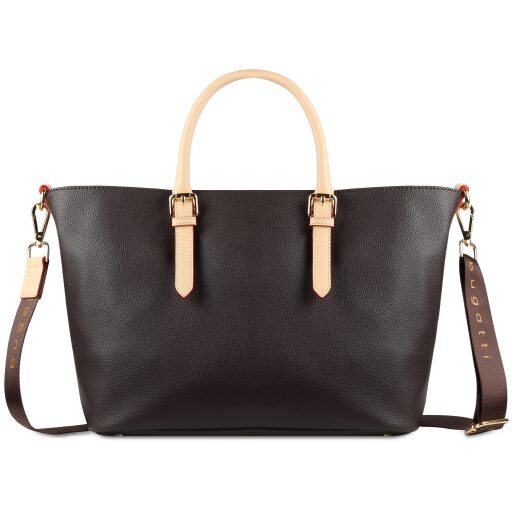Bugatti Dámska shopper kabelka Ella M 49362402 tmavo hnedá