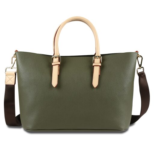 Bugatti Dámska shopper kabelka Ella M 49362484 olivová