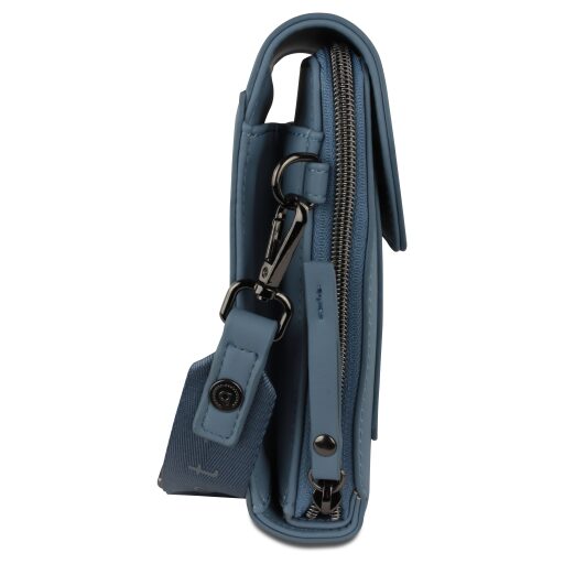 Bugatti Dámska taška cez rameno - crossbody na doklady ALMATA  49665339 modrá