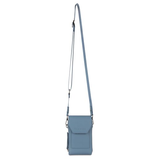 Bugatti Dámska taška cez rameno - crossbody na doklady ALMATA  49665339 modrá