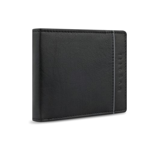 Bugatti Pánska kožená peňaženka RFID Banda Combi Wallet 49133301 čierna