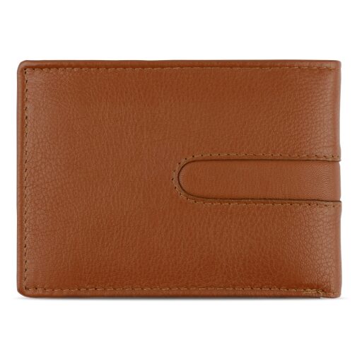 Bugatti Pánska kožená peňaženka RFID Bomba Combi Wallet 49135207 koňaková