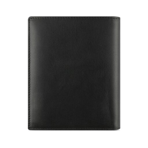 Bugatti kožená peňaženka na výšku pánska RFID Super Slim 49190101 čierna - zadná strana