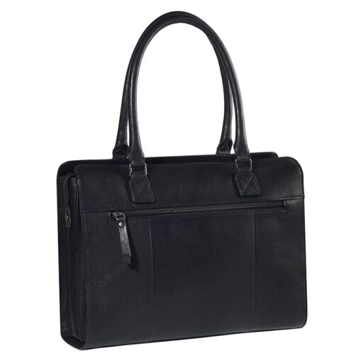 BURKELY Dámska biznis kabelka 14" Antique Avery 8007001.56.10 čierna
