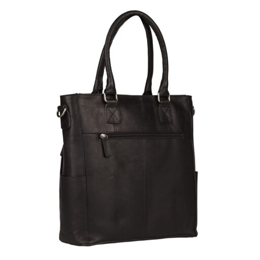 BURKELY Kožená shopper kabelka Antique Avery 8005217.56.10 čierna