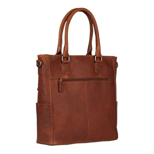 BURKELY Kožená shopper kabelka Antique Avery 8005217.56.24 koňaková