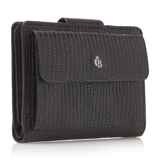 Castelijn & Beerens Dámska kožená peňaženka RFID Donna 453040 ZW čierna