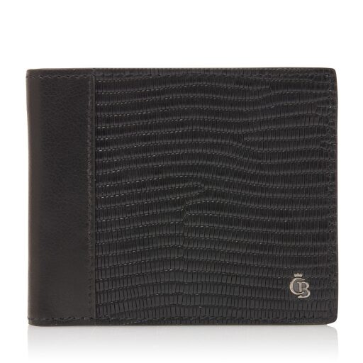 Castelijn & Beerens Kožená peňaženka RFID Donna 454190 ZW čierna