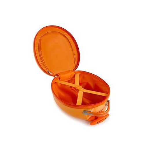 Heys Detský škrupinový kufor na kolieskach Kids Sports Luggage Basketball 13092-3802-00 oranžová/čierna