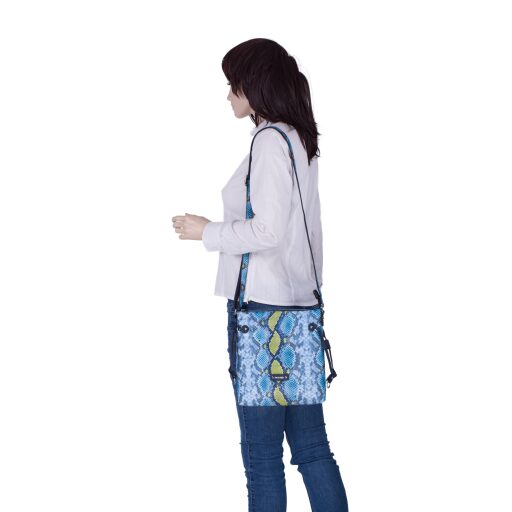 PICARD Dámska štýlová kabelka ZISCH 2608 blue-kombi