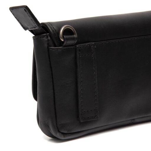The Chesterfield Brand Crossbody kabelka na mobil / ľadvinka na opasok 2v1 Nelson C48.126300 čierna