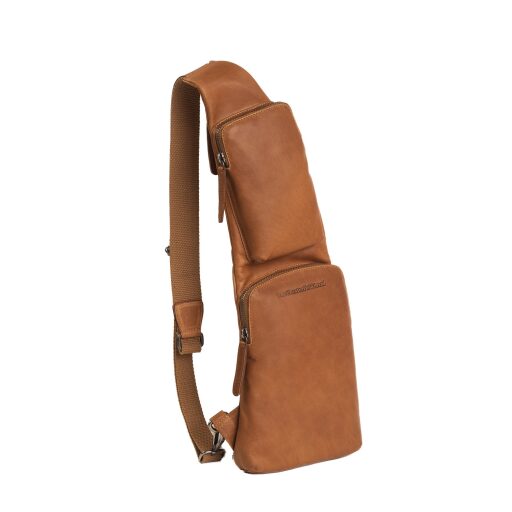 The Chesterfield Brand Crossbody taška - batoh Logan C58.028631 koňak