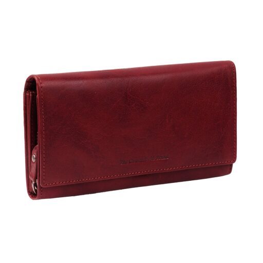 The Chesterfield Brand Dámska kožená peňaženka RFID Hampton C08.037304 červená