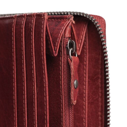 The Chesterfield Brand Dámska kožená peňaženka RFID Havana C08.043304 červená