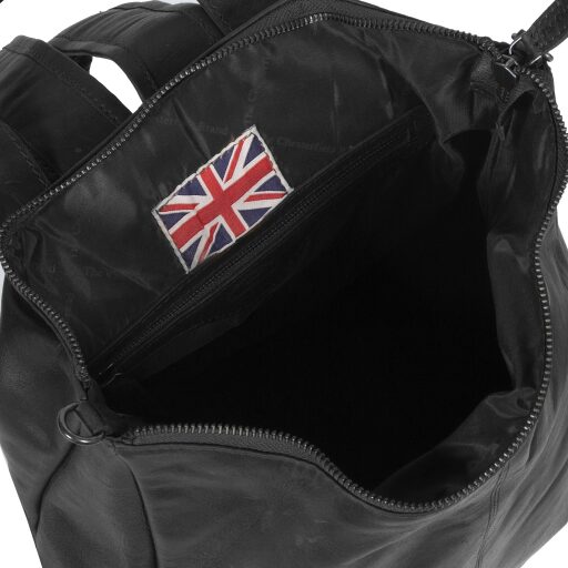 The Chesterfield Brand Dámsky kožený batoh do mesta Manchester C58.014100 čierny