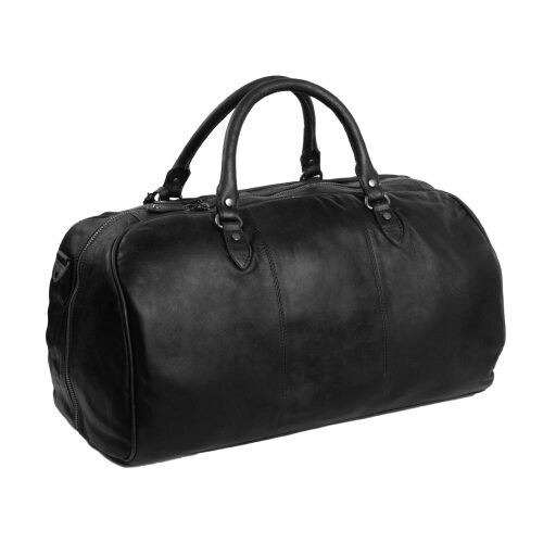 The Chesterfield Brand Kožená cestovná taška - weekender C20.000400 William čierna zadná strana