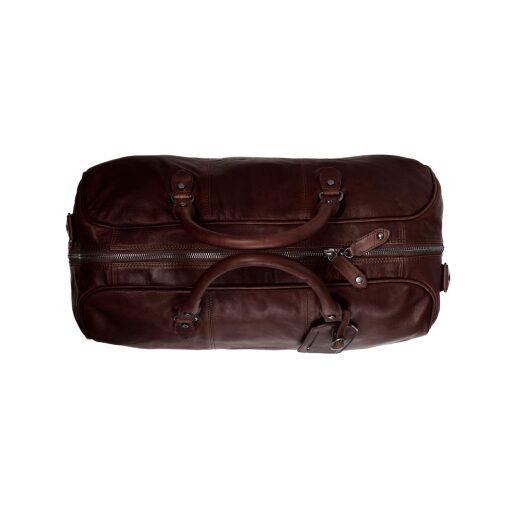 The Chesterfield Brand Kožená cestovná taška - weekender C20.000401 William hnedá horný náhľad