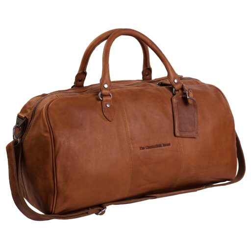 The Chesterfield Brand Kožená cestovná taška - weekender C20.000431 William koňak