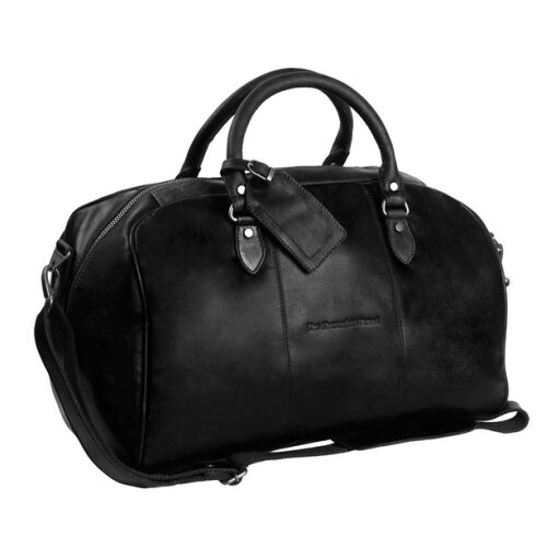 The Chesterfield Brand Kožená cestovná taška - weekender C20.001300 Liam čierna