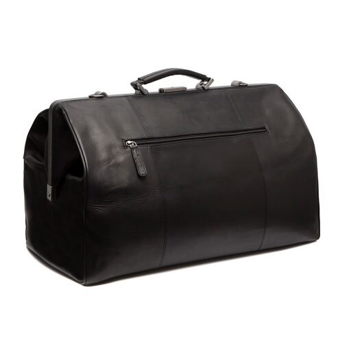 The Chesterfield Brand Kožená cestovná taška - weekender C20.004300 Corfu čierna