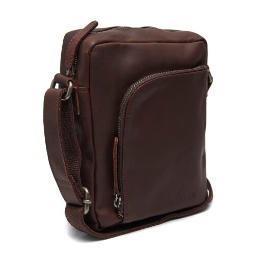 The Chesterfield Brand Kožená crossbody taška cez rameno Timor C48.121901 hnedá