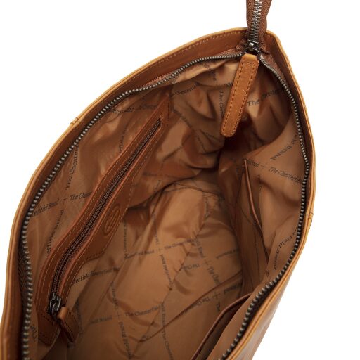 Kožená kabelka na rameno The Chesterfield Brand Amelia C48.046831 koňak vnútorné usporiadanie